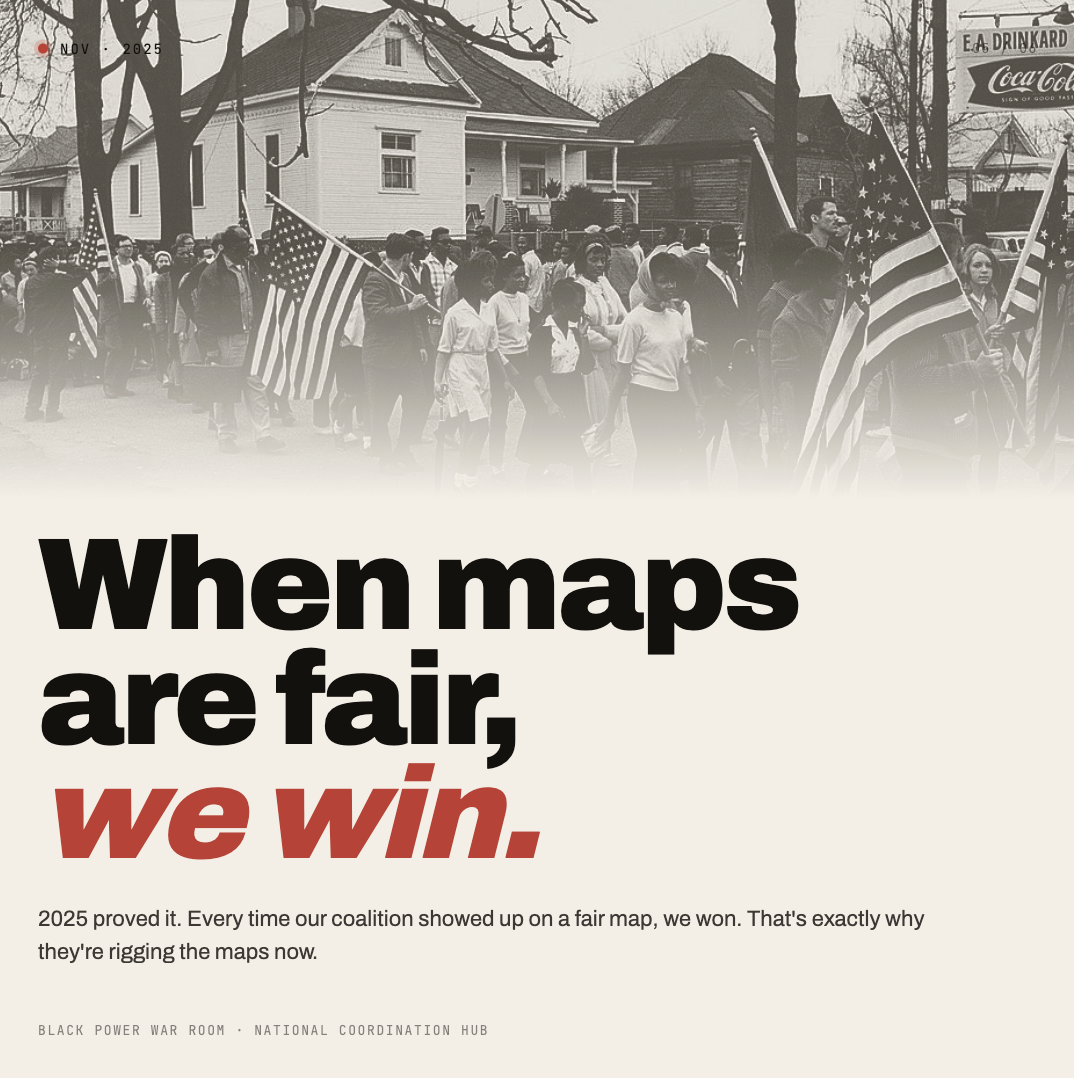 When maps are fair, we win.