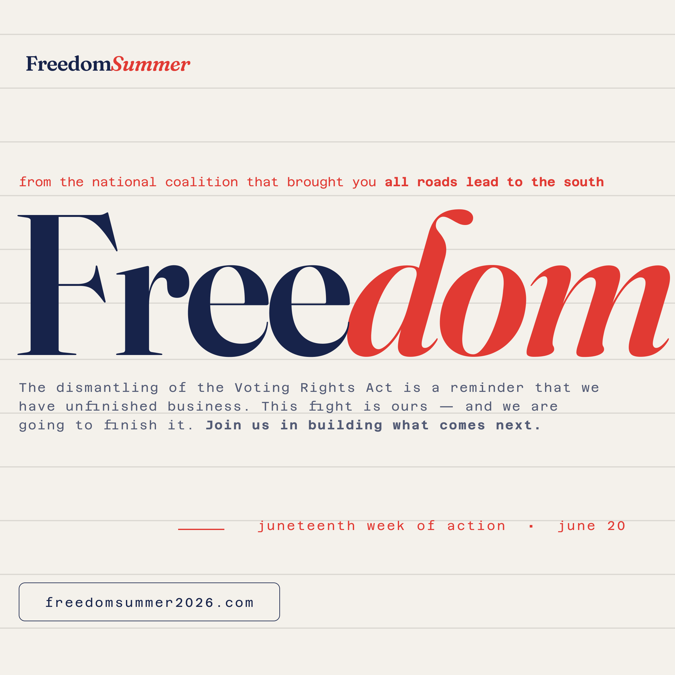 Launch &middot; Juneteenth.